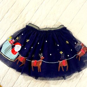 Mini Boden Christmas skirt